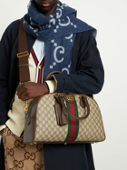 GUCCI - The Gucci Savoy Canvas Duffle Bag
