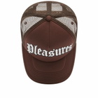 Pleasures Men's Twitch Trucker Cap in Brown 