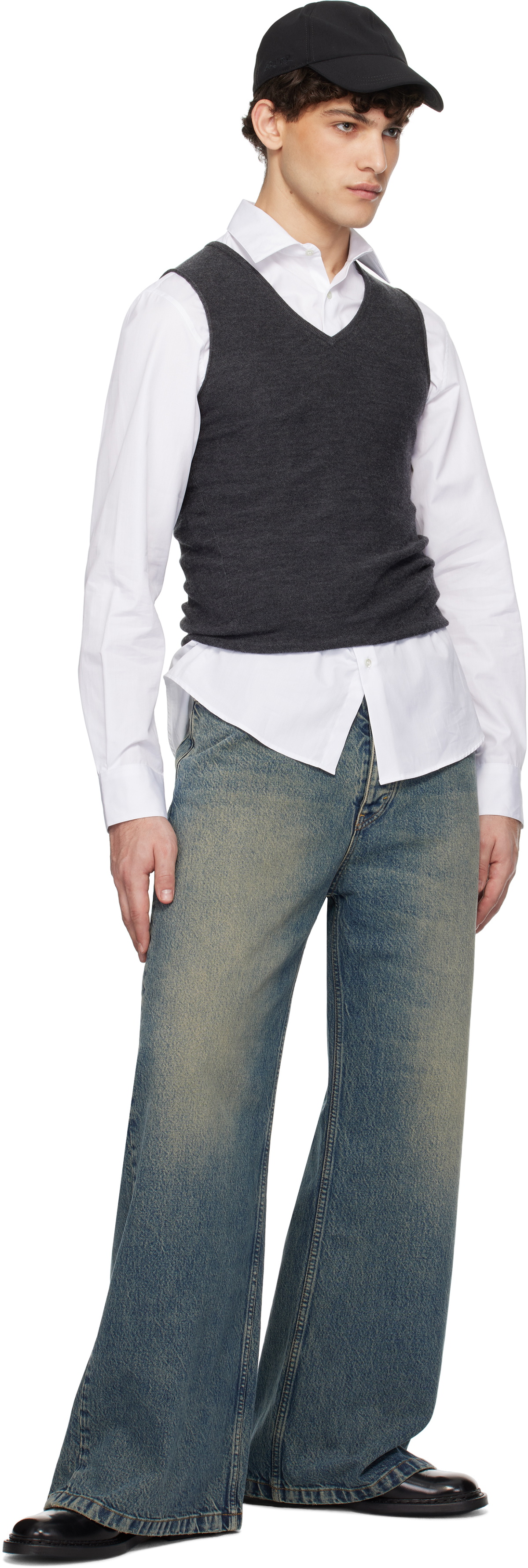 フォロー割適用】 HOPE Skid Jeans/ Blue Fluffy Denim 【公式通販】