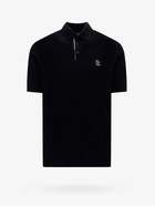 Brunello Cucinelli Polo Shirt Black   Mens