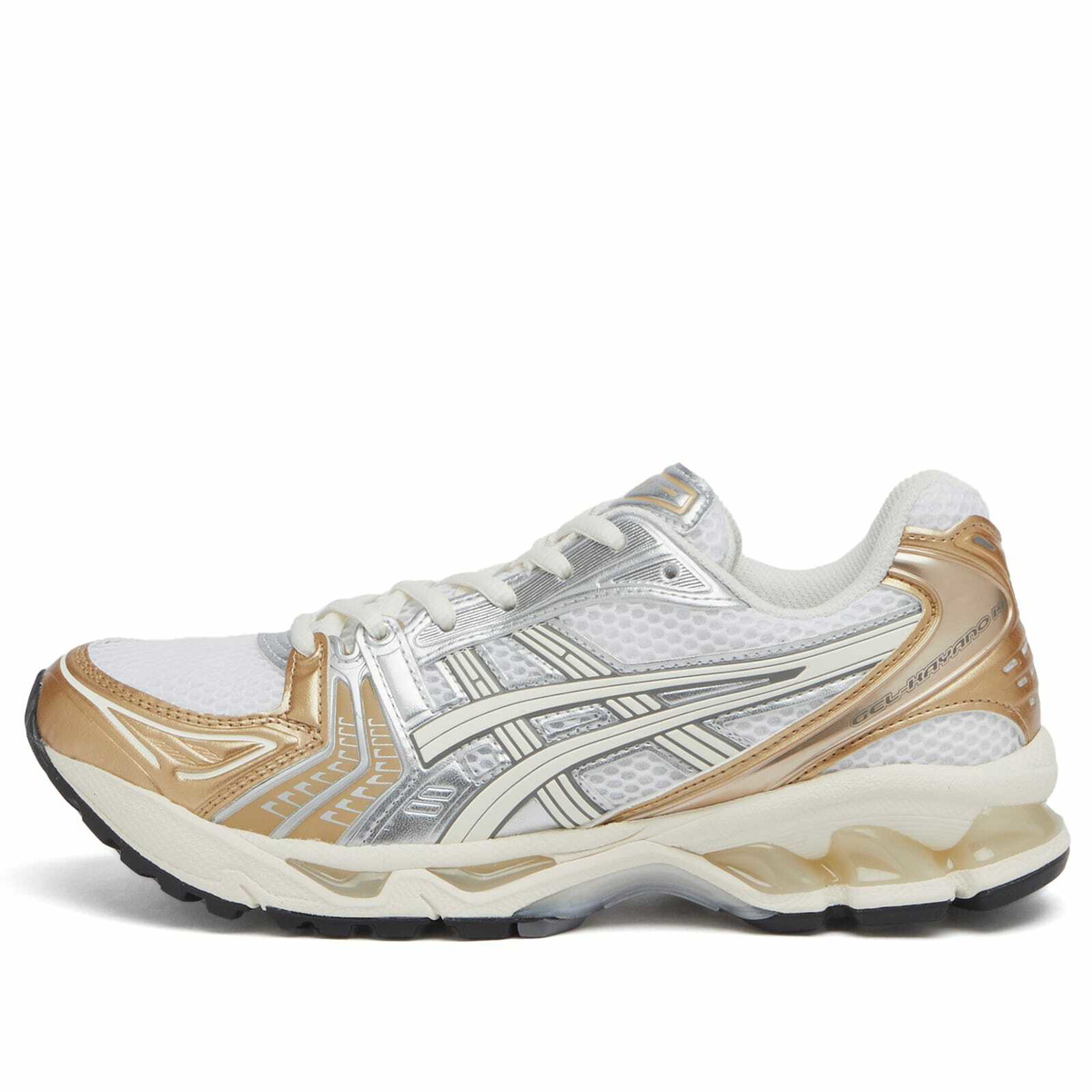Asics GEL-KAYANO 14 Sneakers in Cream/Sweet Pink ASICS