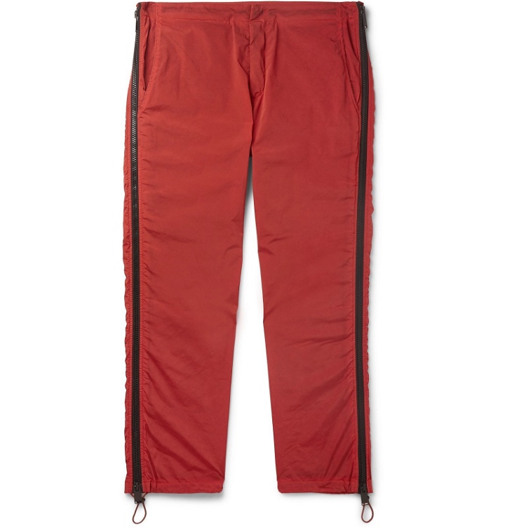 Photo: Heron Preston - Zip-Detailed Shell Trousers - Red