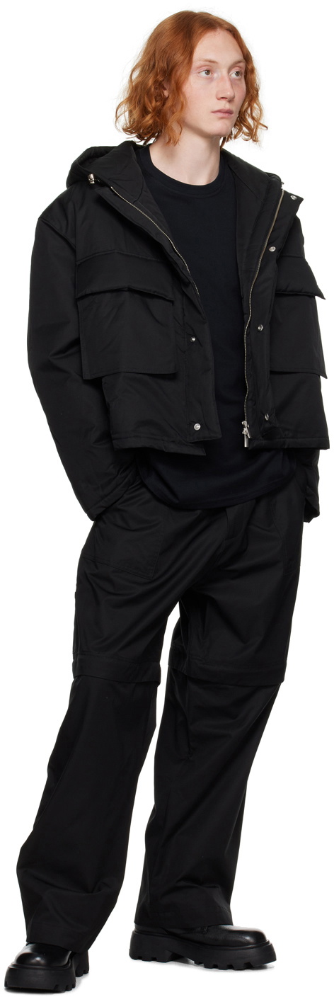 Lownn Black Cropped Jacket