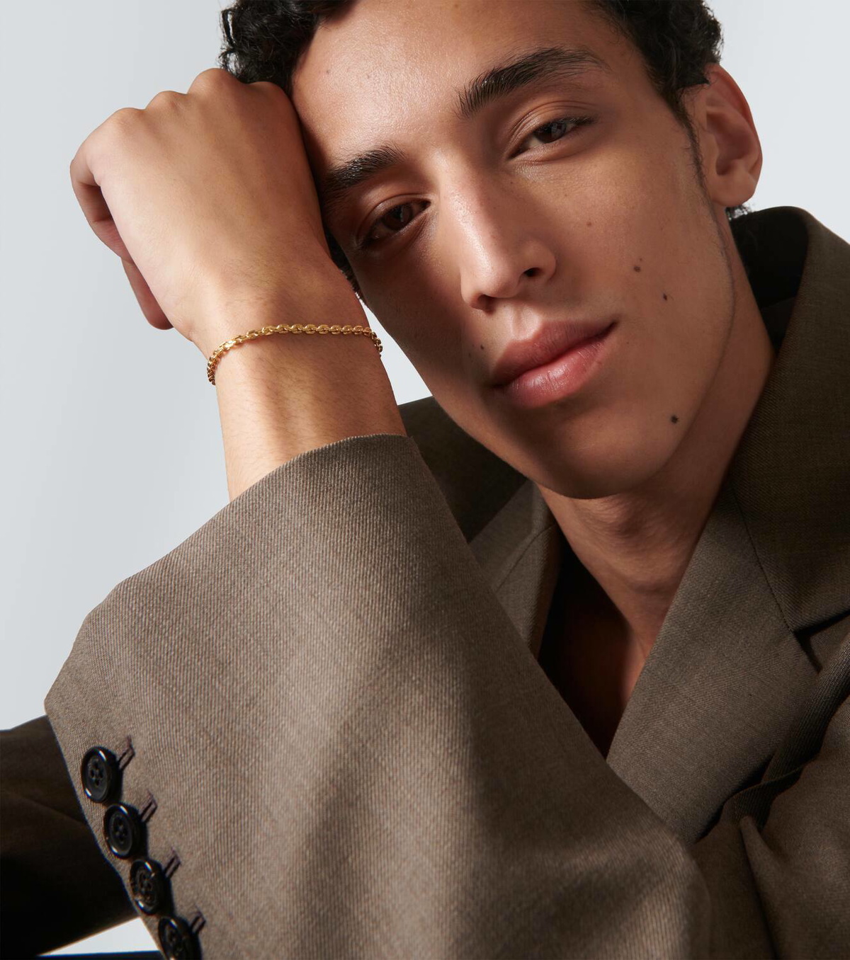 Tom Wood Anker gold-plated sterling silver bracelet