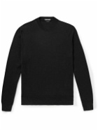 TOM FORD - Sea Island Cotton Sweater - Black
