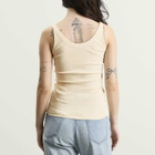 Auralee Women's Organic Cotton Fine Rib Tank Top in Ivory