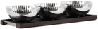 Georg Jensen Silver Bernadotte Tray & Bowl Set