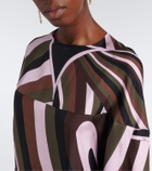 Pucci Iride crêpe de chine silk kaftan