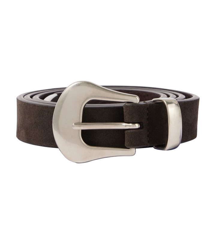 Photo: Lardini Suede belt