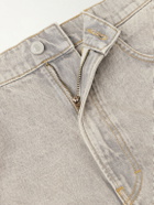 Jeanerica - Vega Straight-Leg Mid-Rise Cotton-Blend Jeans - Gray