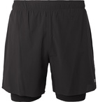 Reigning Champ - Hybrid Mesh Running Shorts - Black