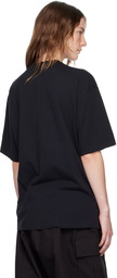 Acne Studios Black Printed T-Shirt