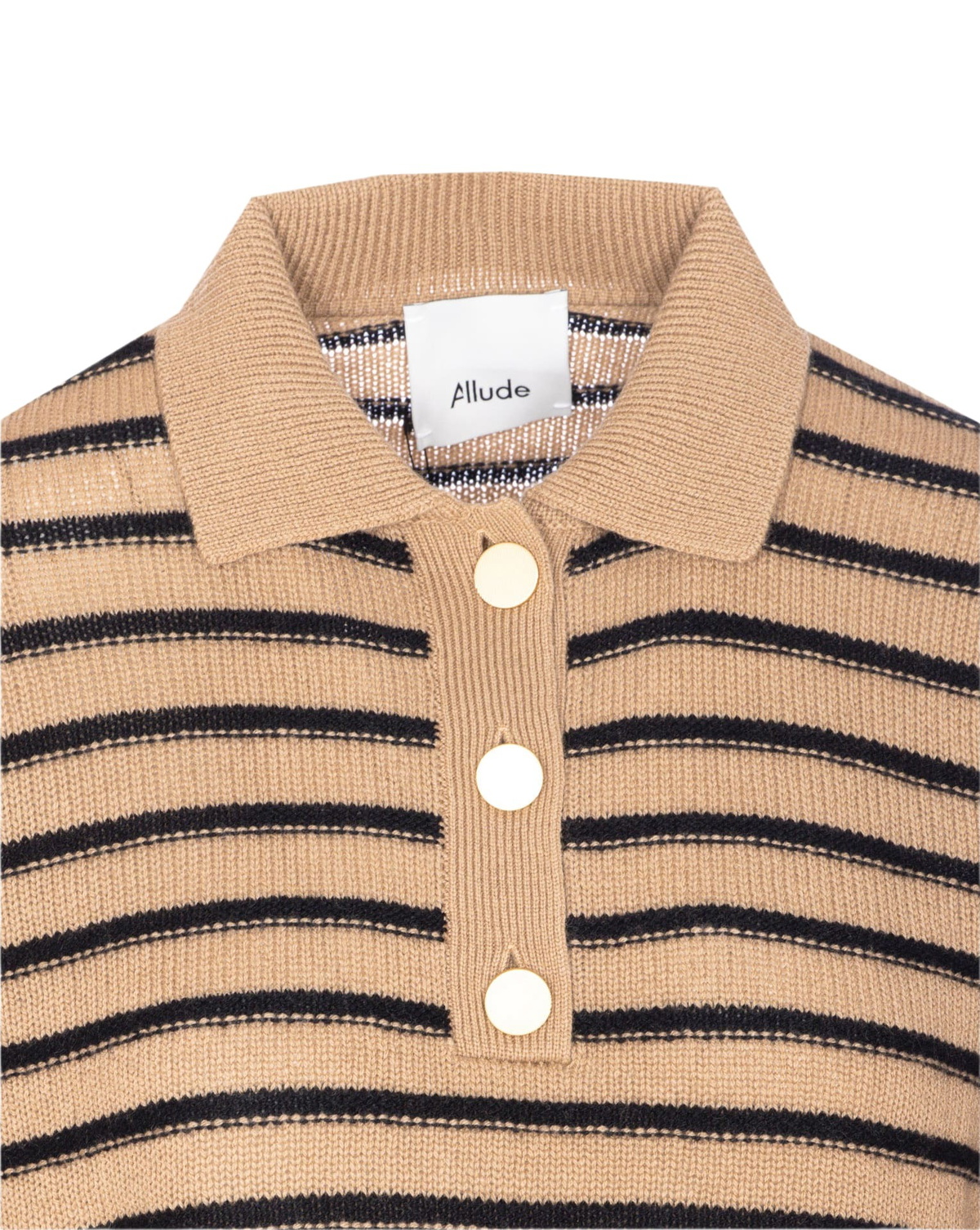 Allude Striped Sweater