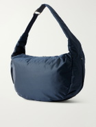 Master-Piece - Ark Leather-Trimmed Satin Shoulder Bag