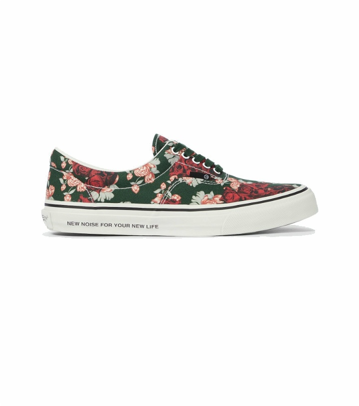 Photo: Undercover - Floral canvas sneakers