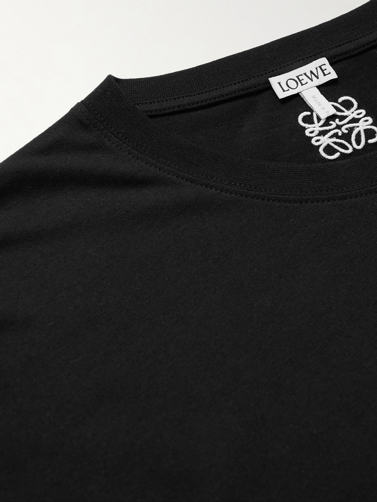 LOEWE - Joe Brainard Appliquéd Logo-Print Cotton-Jersey T-Shirt 