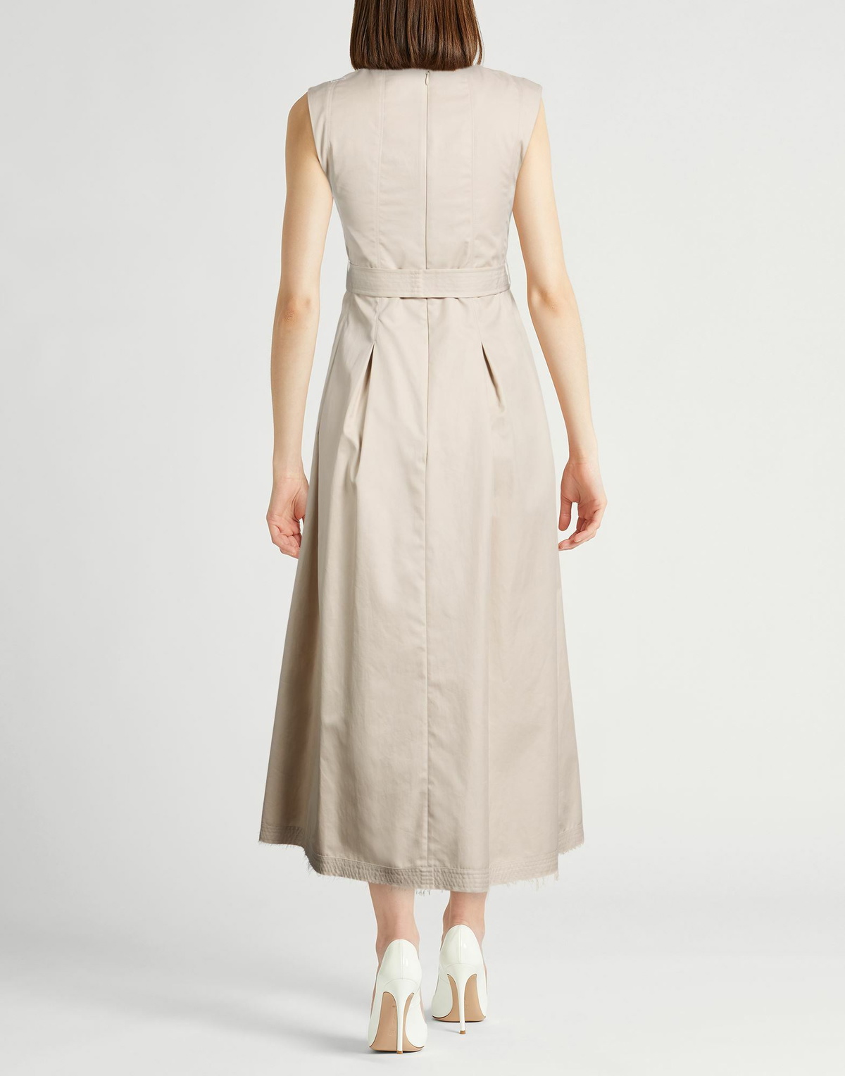 's Max Mara Womens Midi dress in Beige