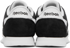 Reebok Classics Black Classic Nylon Sneakers