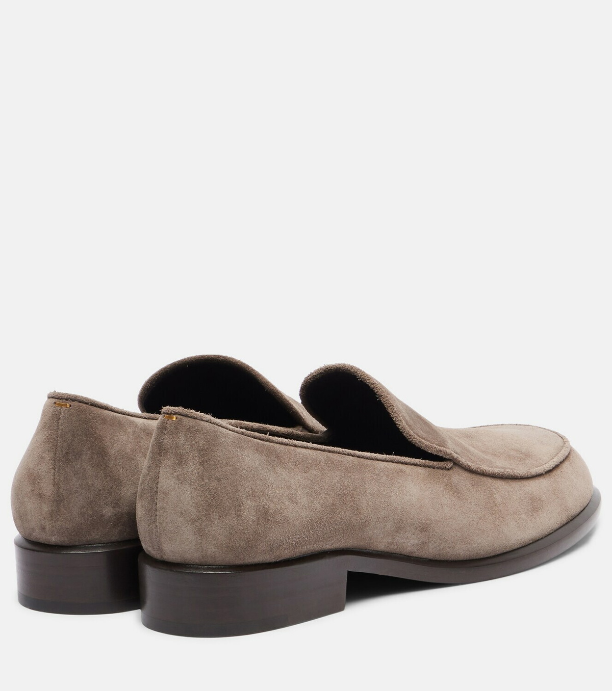 Khaite Miles suede loafers