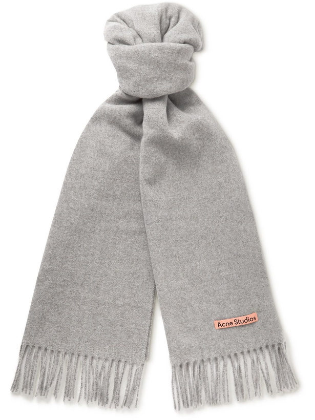 Photo: Acne Studios - Fringed Wool Scarf