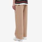 Off-White Men's Wool Skate Track Pant in Camel