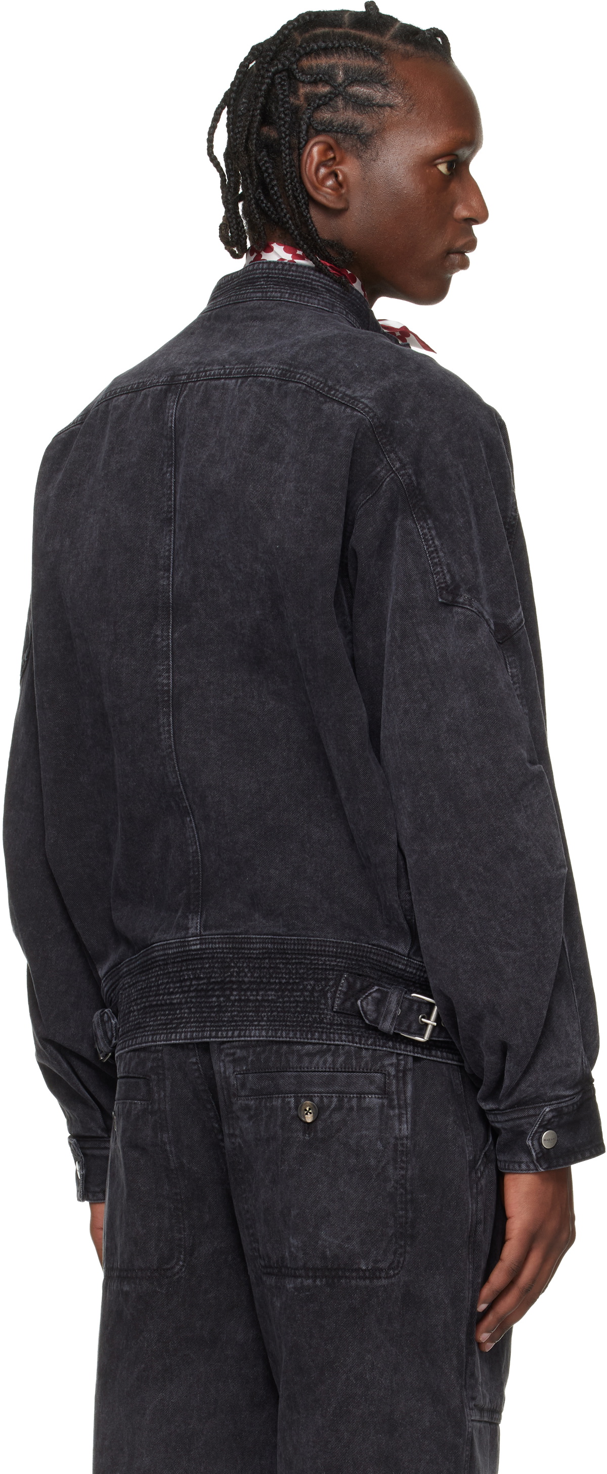 Isabel Marant Black Isaiah Denim Jacket