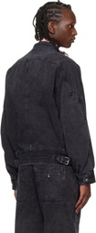 Isabel Marant Black Isaiah Denim Jacket
