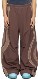 ERL Brown UFO Track Pants
