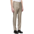 Tiger of Sweden Brown Wool Todd Trousers