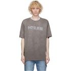 Ksubi Grey Sign Of The Times T-Shirt