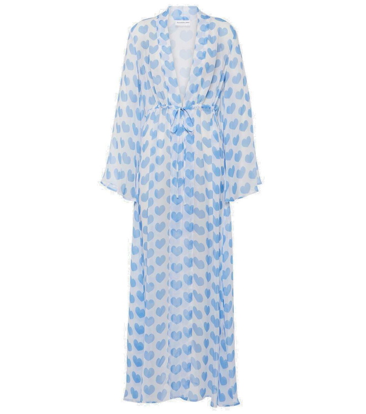 Photo: Alexandra Miro Greta printed beach cover-up