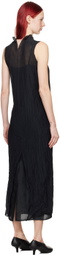 Gabriela Coll Garments Black No.265 Maxi Dress