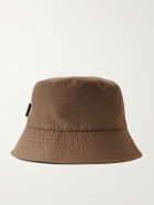 SAINT LAURENT - Recycled Shell Bucket Hat - Brown