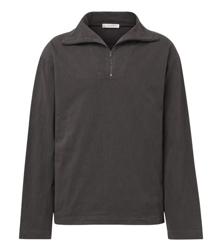 Photo: The Row Marcielo cotton half-zip top