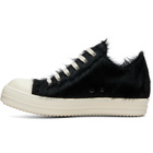 Rick Owens Black Tower Low Sneaks Sneakers