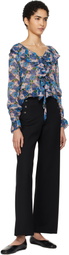 Bode Multicolor Daisy Blouse