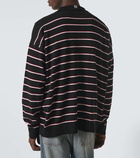 Loewe Striped cotton polo sweater