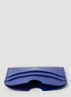 Logo Print Cardholder in Blue
