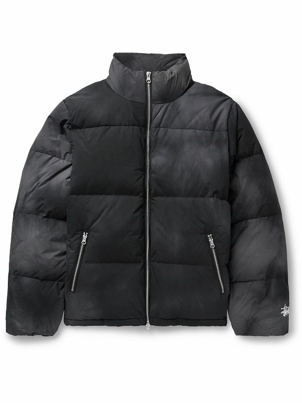 Photo: Stussy - Quilted Recycled-Nylon Jacket - Black