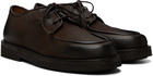 Marsèll Brown Moccar Leather Oxfords