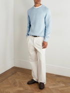 UMIT BENAN - Milano Cashmere Sweater - Blue