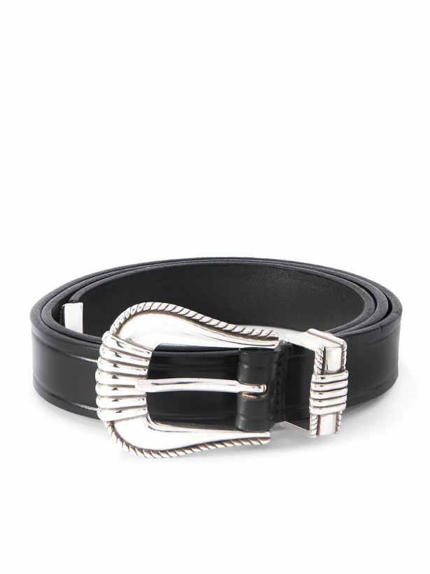 Photo: Monitaly - Leather Belt - Black