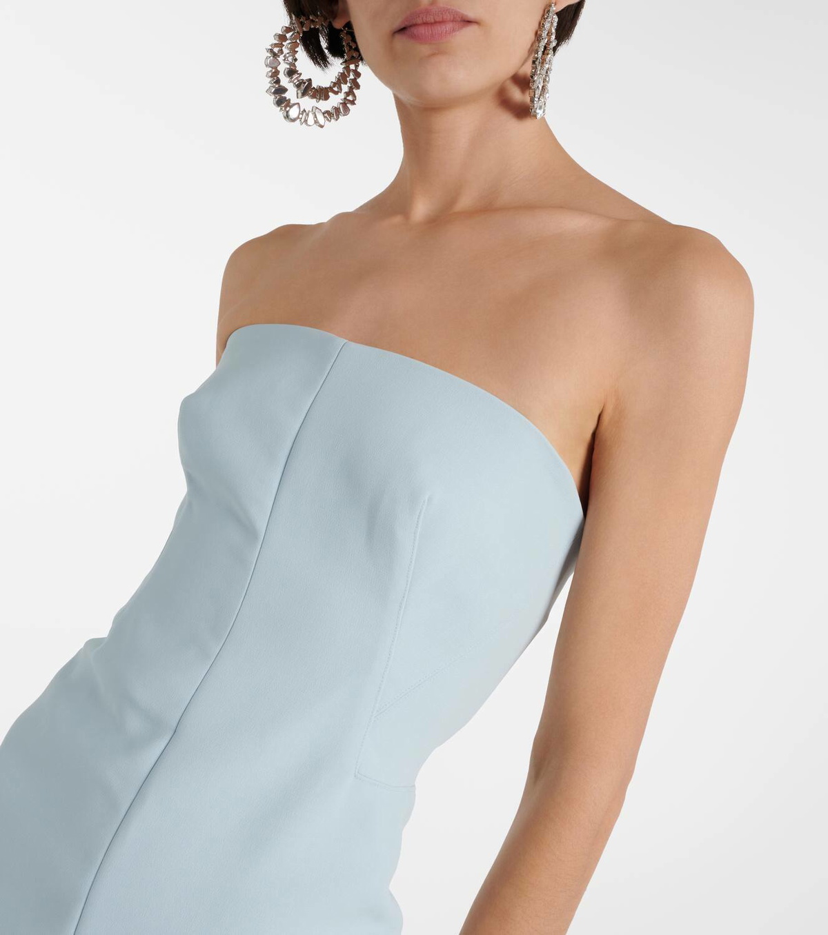 Maticevski Notorious crêpe bustier gown
