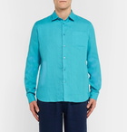 Vilebrequin - Caroubis Linen Shirt - Men - Turquoise