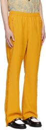 NEEDLES Yellow Fringe Track Pants