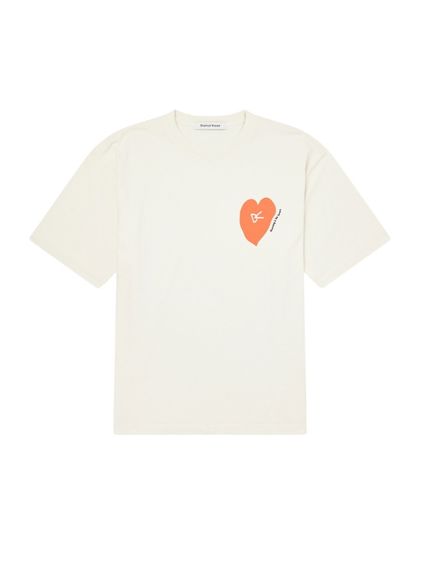 Photo: DISTRICT VISION - California Printed Cotton-Jersey T-Shirt - White