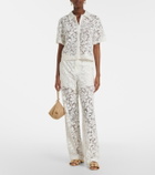 Simkhai Floral lace straight pants