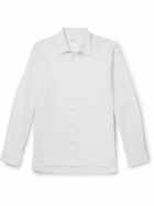 Universal Works - Tokyo Cotton-Jacquard Shirt - White