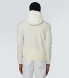 Moncler Down-paneled wool jacket