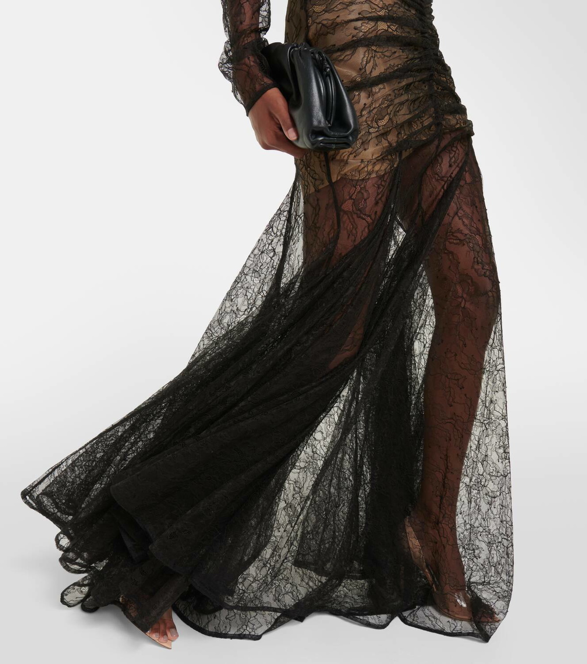 Rasario Corset lace maxi gown